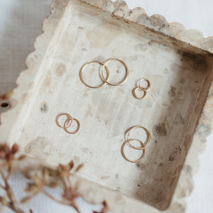 Endless Hoop Earrings