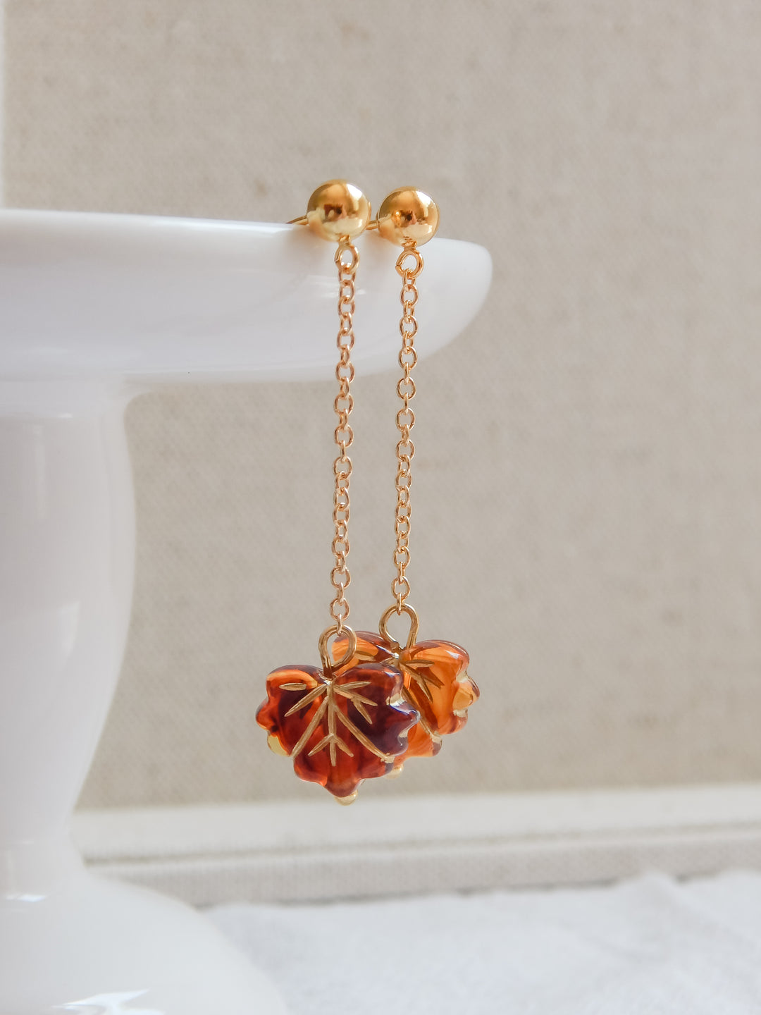 Falling Leaf Earrings