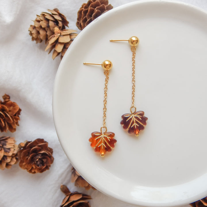 Falling Leaf Earrings