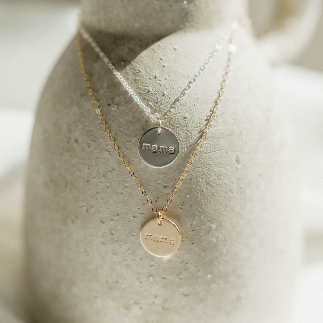 Mama Disc Necklace