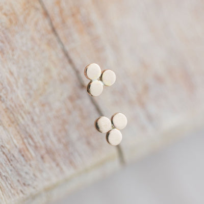 Trifecta Stud Earrings