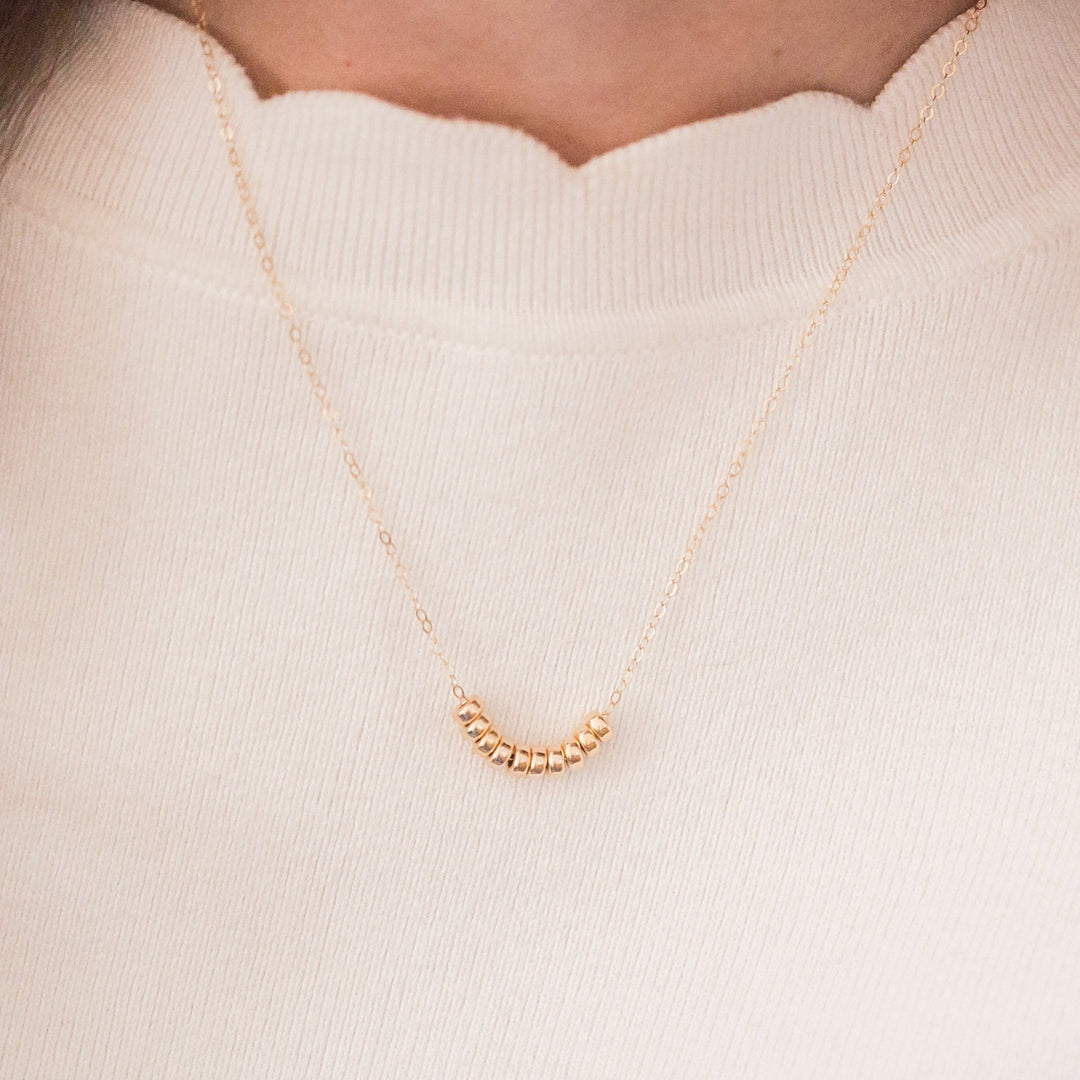 Roundel Bead Necklace
