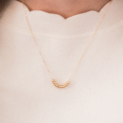 Roundel Bead Necklace