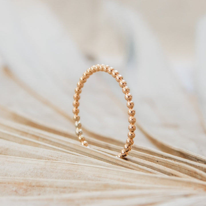 Beaded Stacking Ring