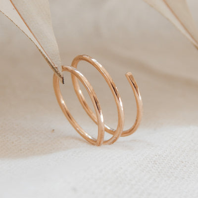 Hammered Wrap Ring