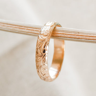 Floral Band Ring