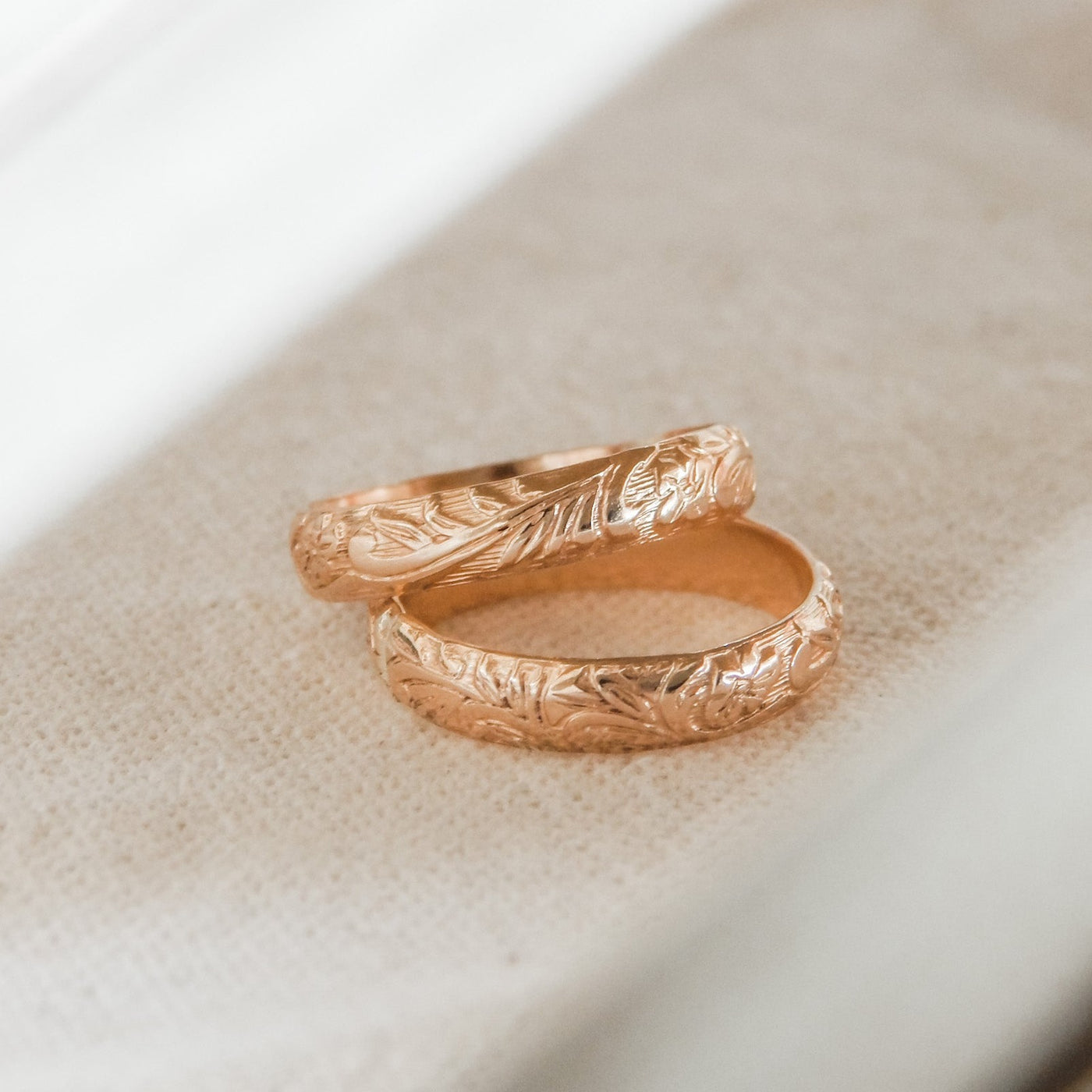 Floral Band Ring