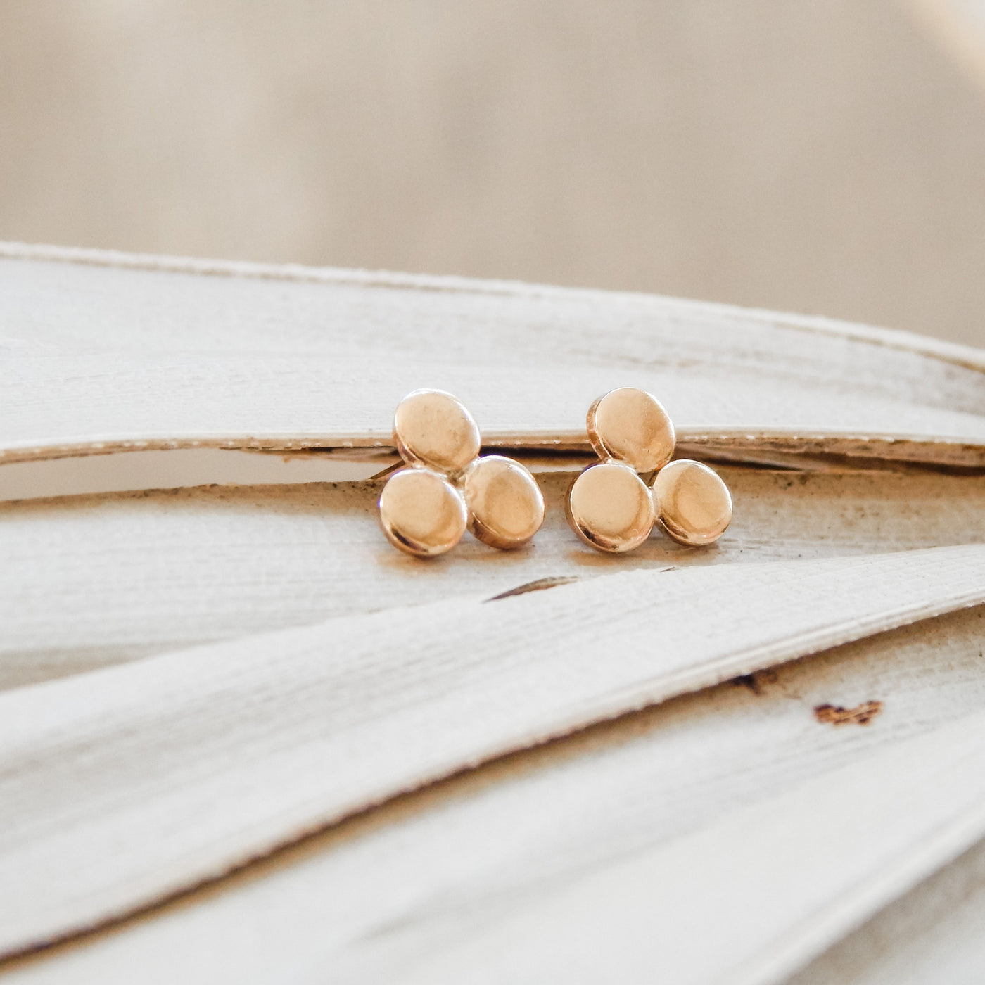 Trifecta Stud Earrings
