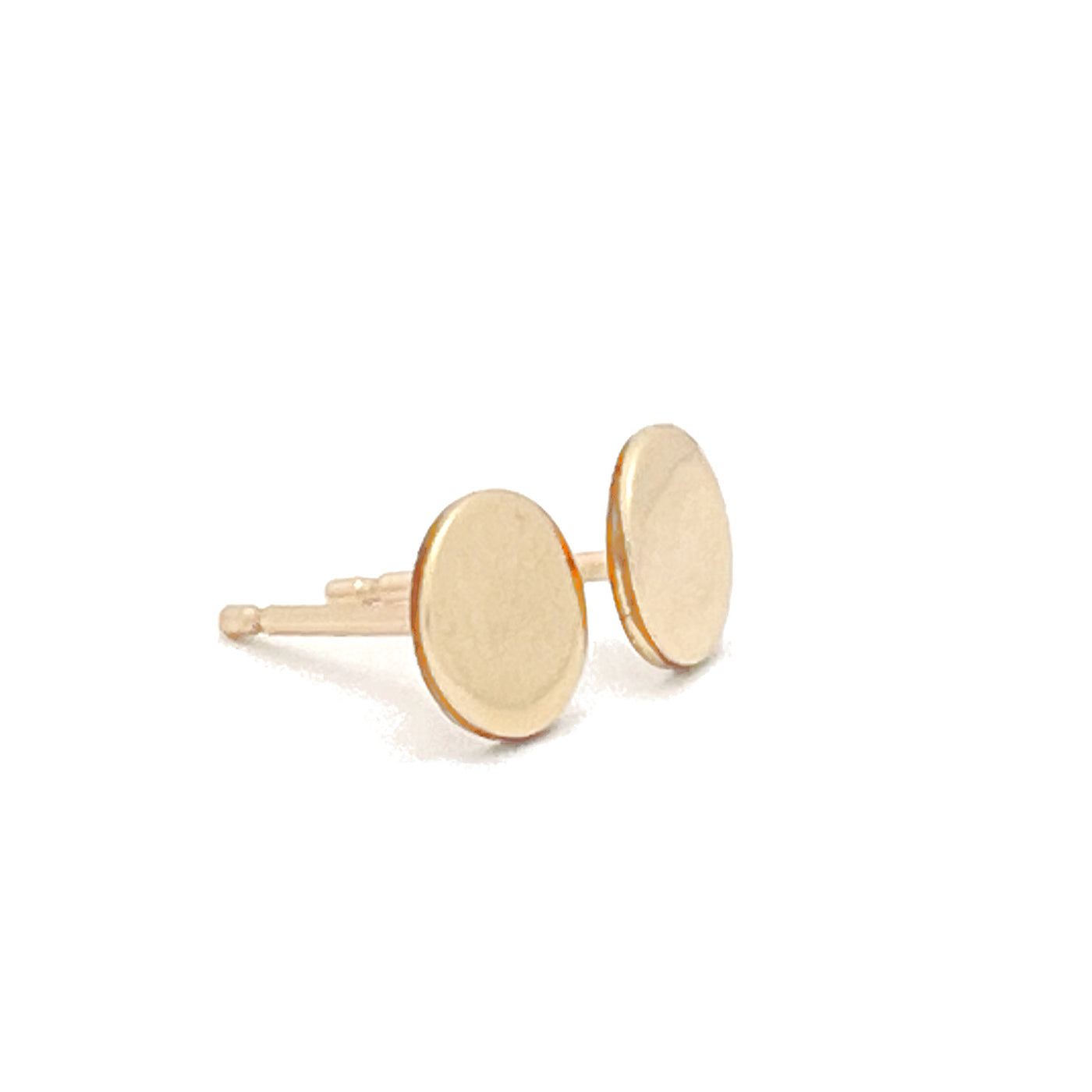 Circle Stud Earrings