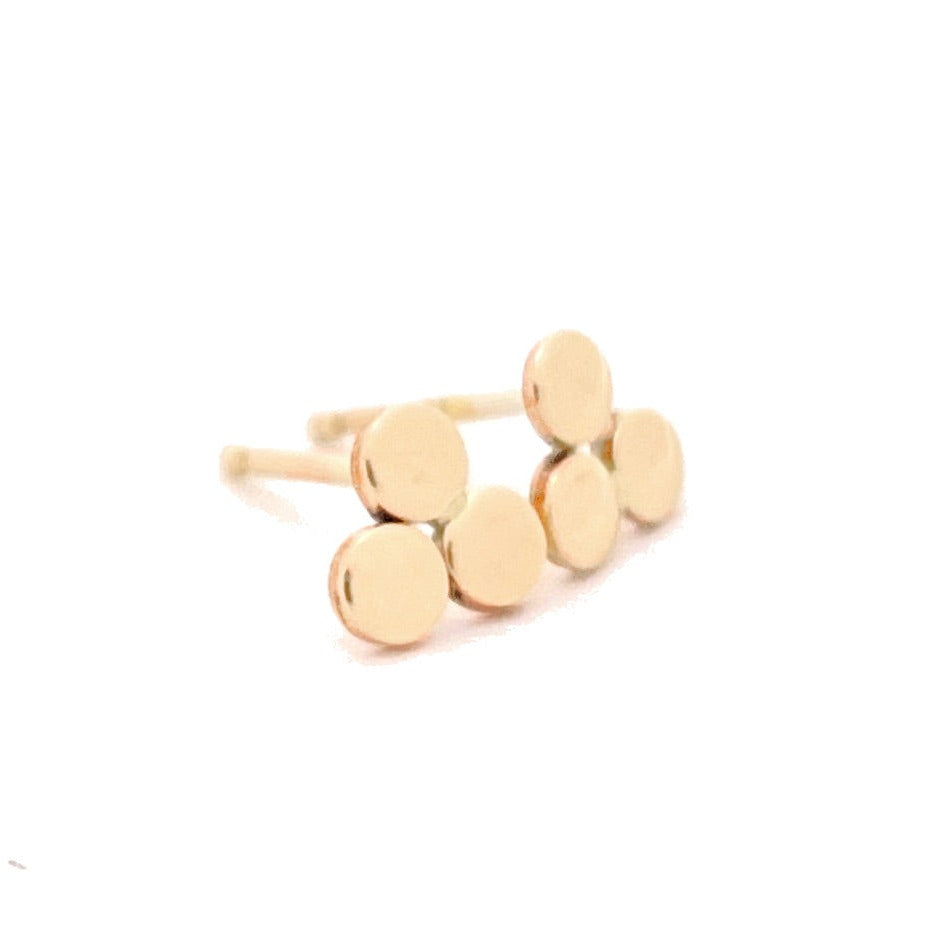 Trifecta Stud Earrings