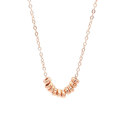 Roundel Bead Necklace