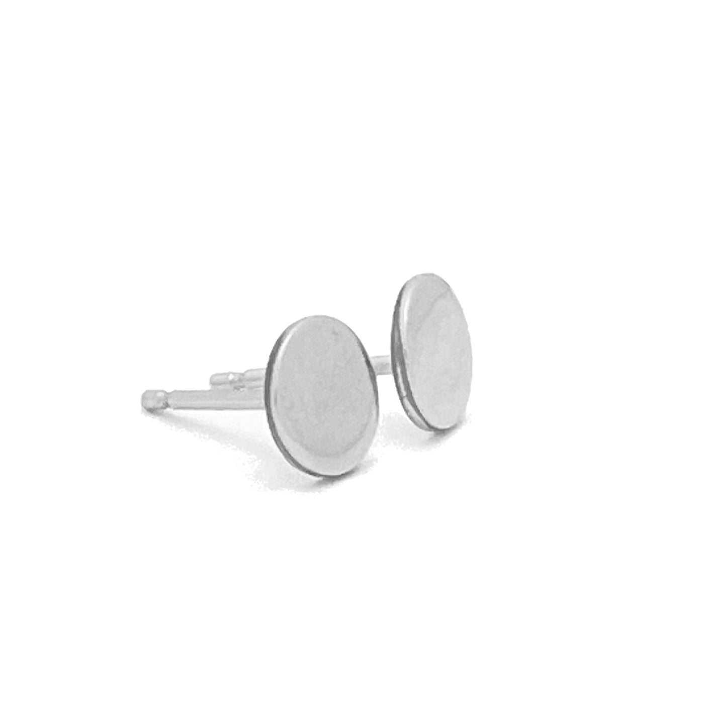 Circle Stud Earrings