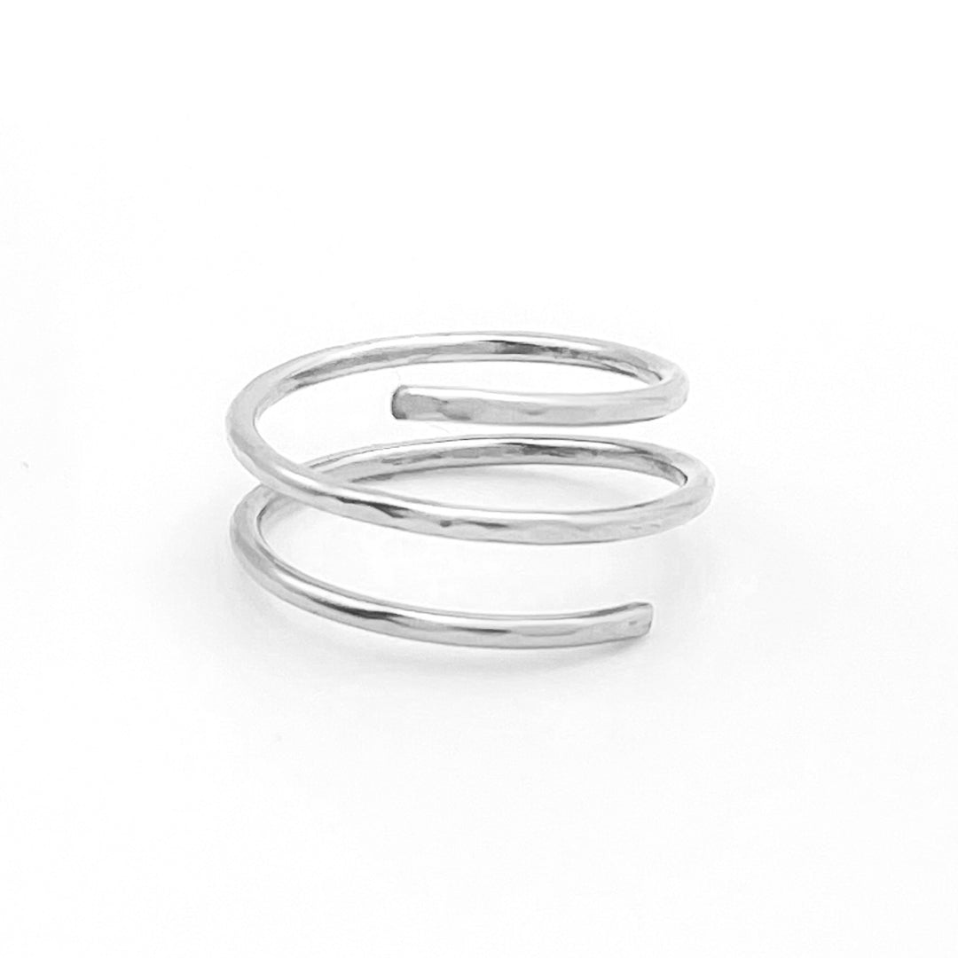 Hammered Wrap Ring