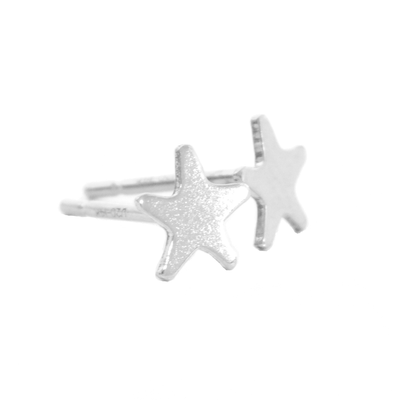 Tiny Star Stud Earrings - Barberry + Lace