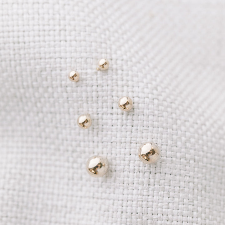 Ball Stud Earring Set