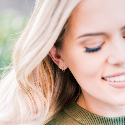 Huggie Hoop Earrings