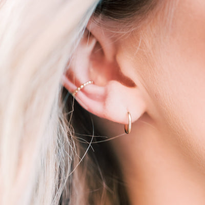 Huggie Hoop Earrings