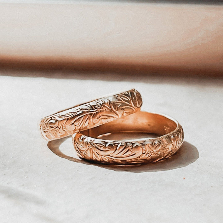 Floral Band Ring